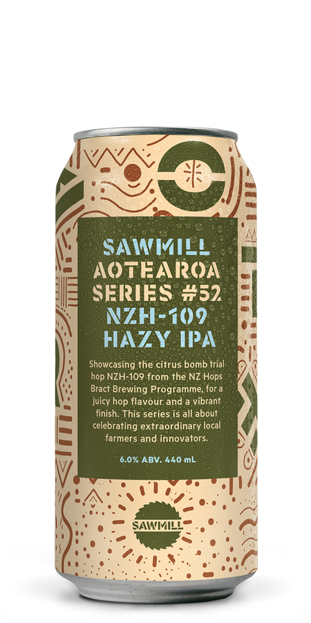 Sawmill Aotearoa #52  NZH-109 Hazy IPA - Sawmill Brewery