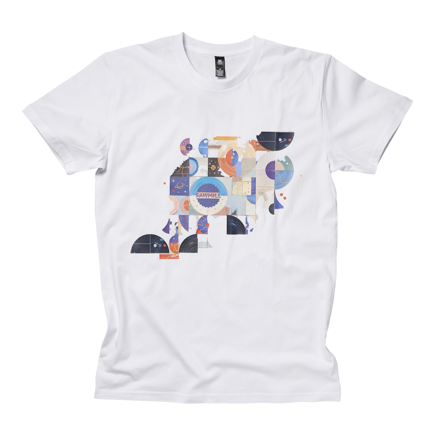 Sawmill tee | White